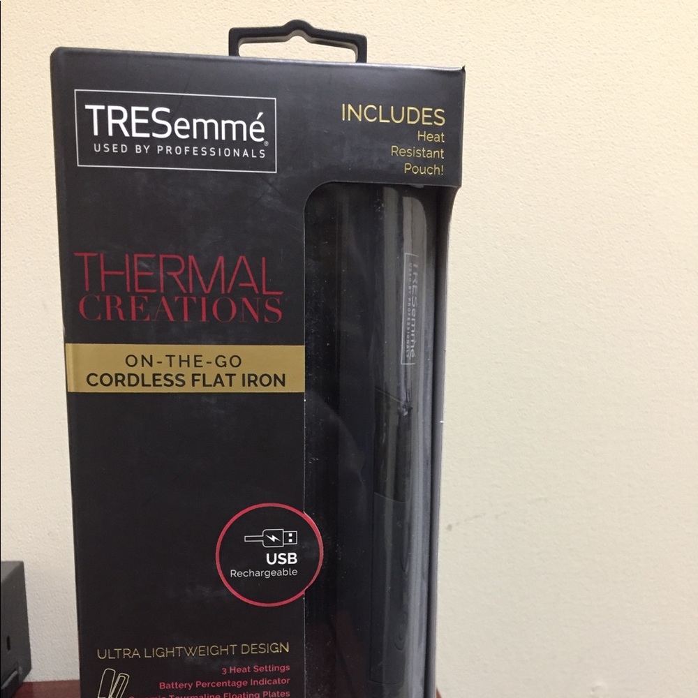 Tresemme rechargeable flat iron